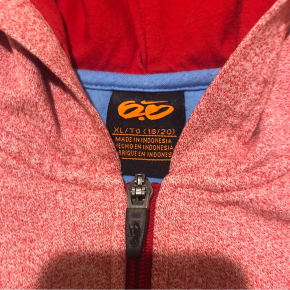 Nike 6.0 Full Zip Boys XL Pink and Red - Picture 5 of 7